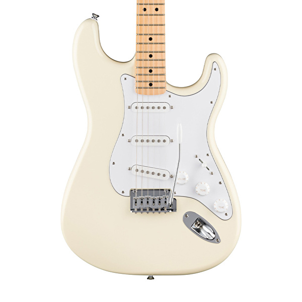 Fender Standard Stratocaster Akçaağaç Klavye Olympic White Elektro Gitar